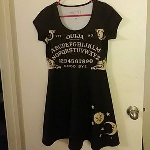 Size M Ouija inspired skater dress